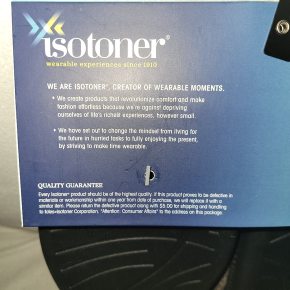 Isotoner Mens Chocolate Brown Slippers New - Picture 4 of 4